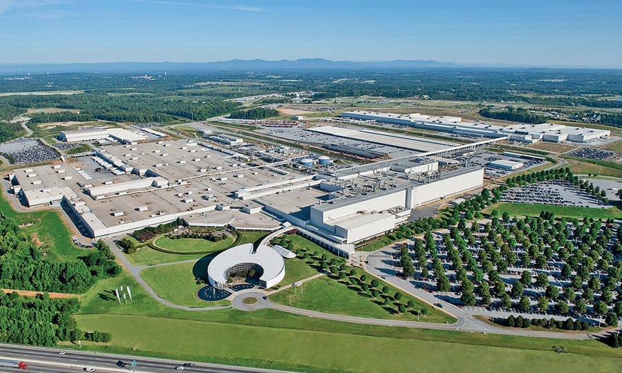 BMW Spartanburg SC Manufacturing Plant