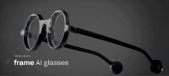 Brilliant Labs Frame AI Glasses