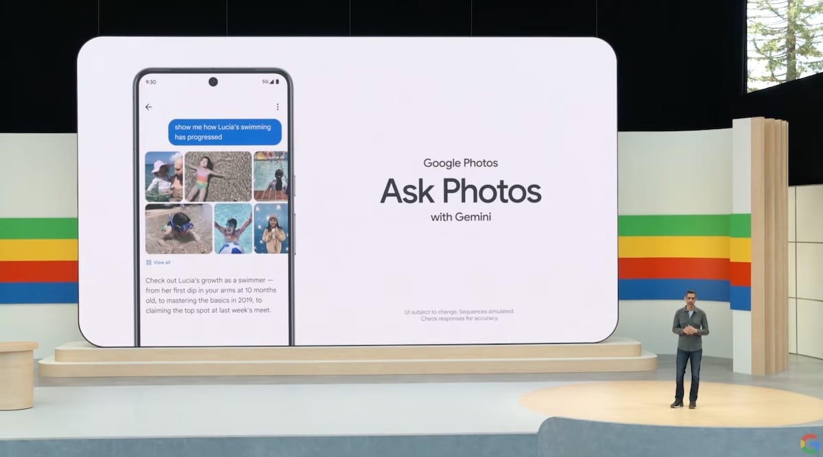 Ask Photos with Gemini from Google 2024 I/O Keynote on YouTube