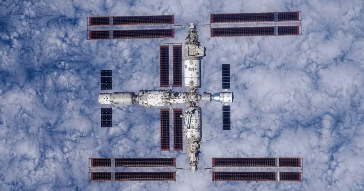 China's space station the Tiangong 